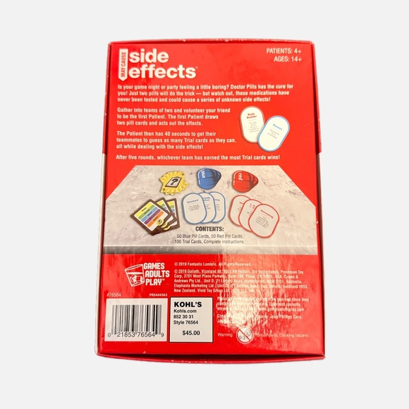 Side Effect guessing game - Picture 2 of 3